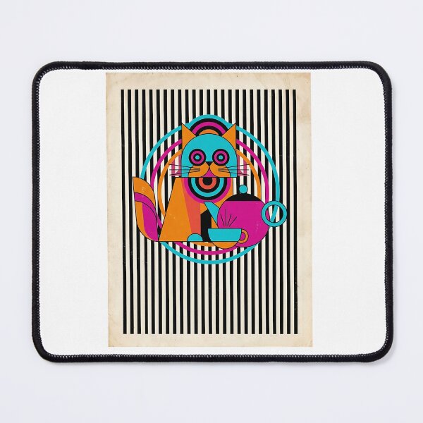 Item preview, Persian Cat Afternoon Tea Time designed and sold by PictoVibe.