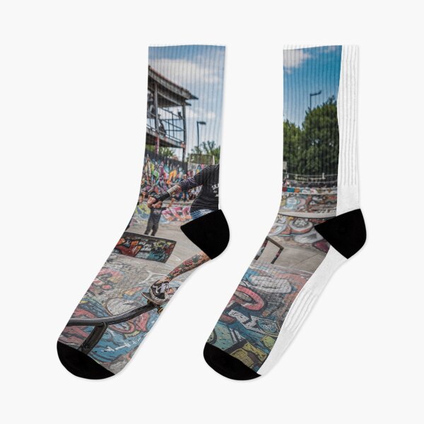 Item preview, Granny Grandma Senior Skateboarder designed and sold by Home Decor Art.
