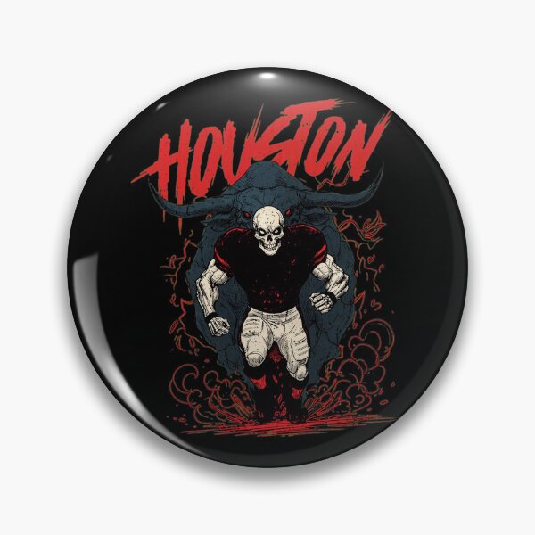 Artikelvorschau, Houston Bone Player Bull Dark Art entworfen und verkauft von SamanthaB72717.