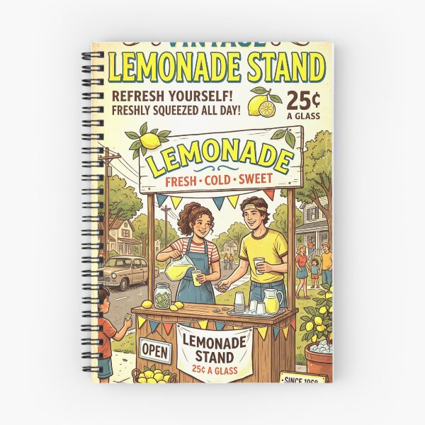 Item preview, Vintage Lemon Stand Poster designed and sold by SaltCraft.