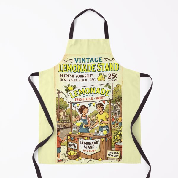 Item preview, Vintage Lemon Stand Poster designed and sold by SaltCraft.