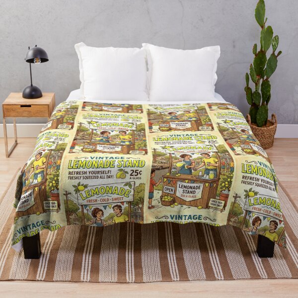 Item preview, Vintage Lemon Stand Poster designed and sold by SaltCraft.