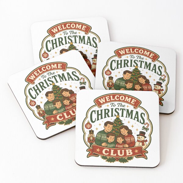 Item preview, Welcome To The Christmas Club Christmas Family Holiday Gift designed and sold by KristenosNehk.