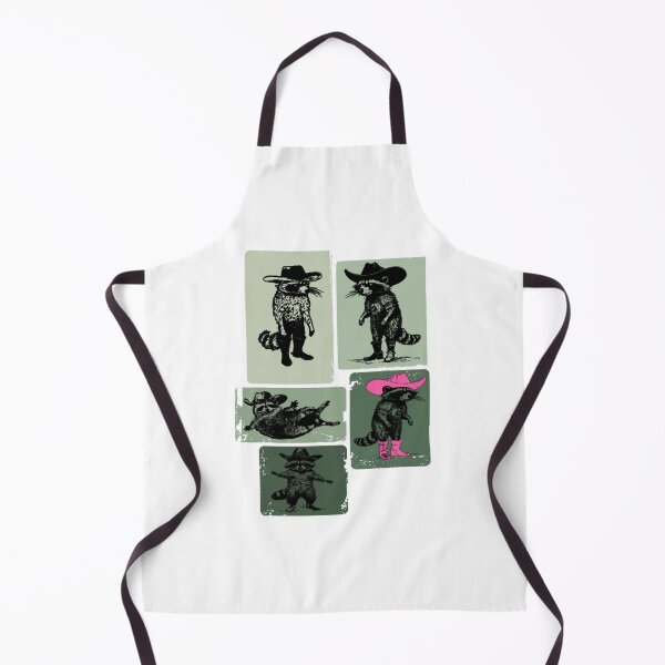 Item preview, Raccoons Cute Cowboy Cowgirl Trash Panda Western Country  designed and sold by Nikolausgage.