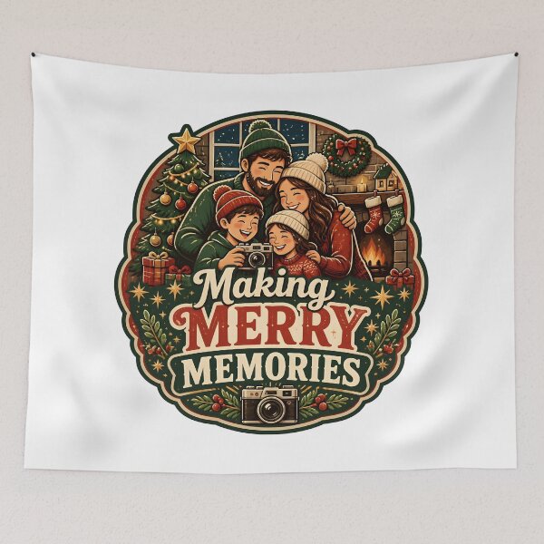 Item preview, Making Merry Memories Christmas Family Holiday Gift designed and sold by KristenosNehk.