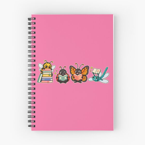 Item preview, Little Book Bugs – Cute Insect Reading Club designed and sold by NinaCreator.