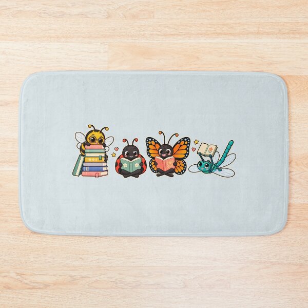 Item preview, Little Book Bugs – Cute Insect Reading Club designed and sold by NinaCreator.