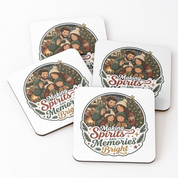 Item preview, Making Spirits And Memories Bright Christmas Family Holiday Gift designed and sold by KristenosNehk.