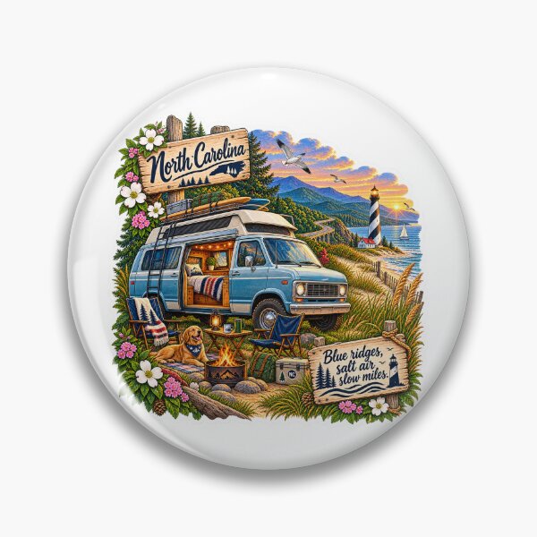 Item preview, North Carolina Van Life designed and sold by Whimspired By Paxx.