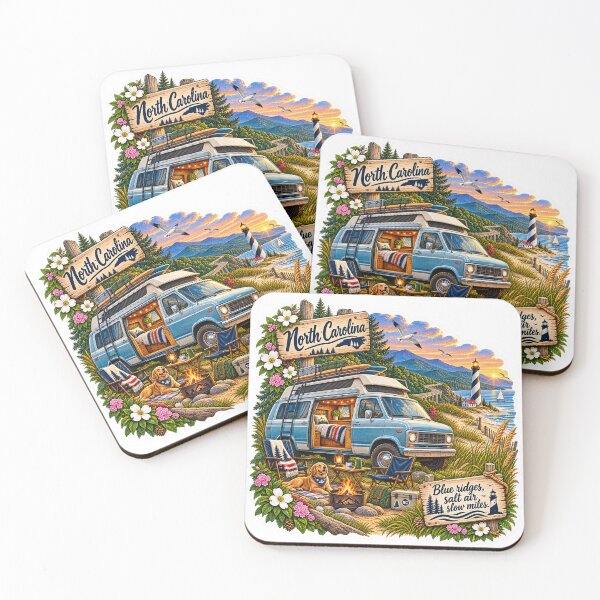 Item preview, North Carolina Van Life designed and sold by Whimspired By Paxx.