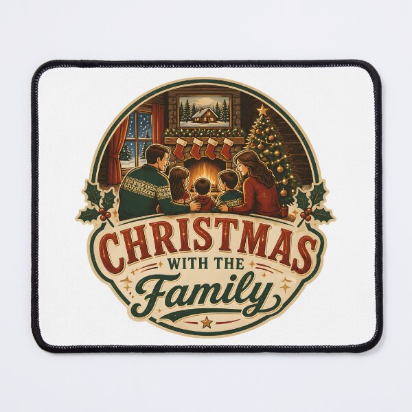 Item preview, Christmas With The Family Christmas Family Holiday Gift designed and sold by KristenosNehk.