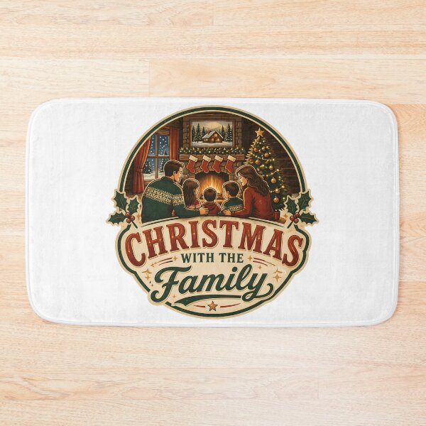 Item preview, Christmas With The Family Christmas Family Holiday Gift designed and sold by KristenosNehk.