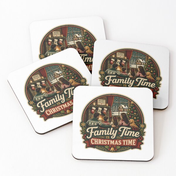 Item preview, Family Time Is Christmas Time Christmas Family Holiday Gift designed and sold by KristenosNehk.
