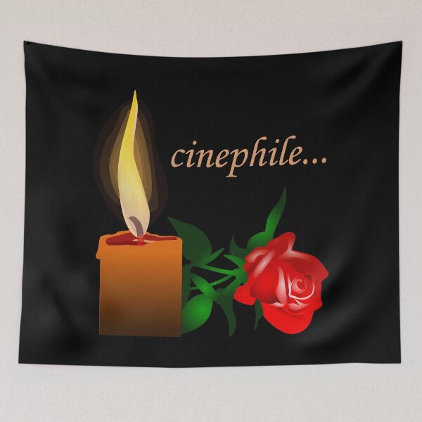 Item preview, Cinephile Candle Rose Meme Filmbro Letterboxd Movies Cinema Funny Quote designed and sold by EVGLST.