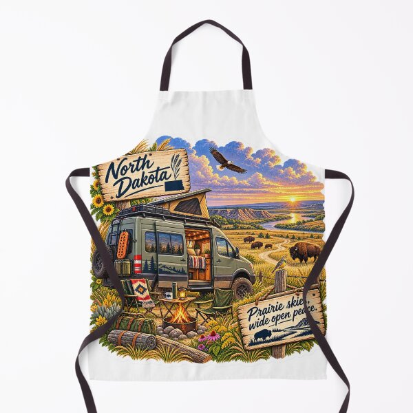 Item preview, North Dakota Van Life designed and sold by Whimspired By Paxx.