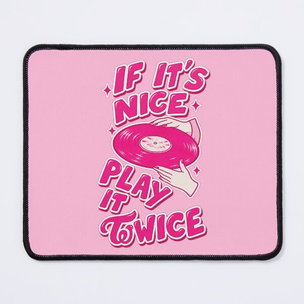 Item preview, If It's Nice, Play It Twice designed and sold by YChangShop.