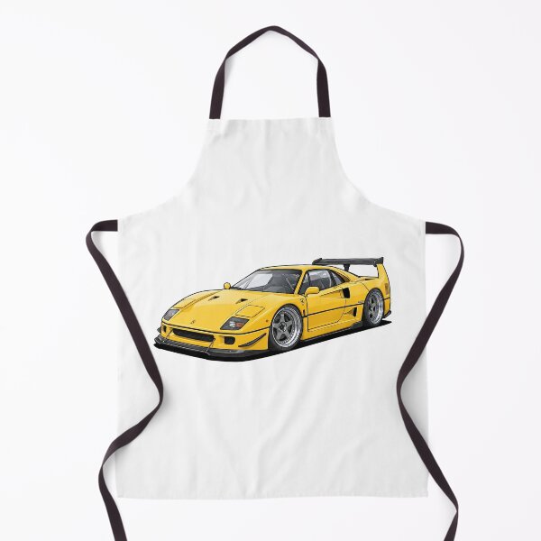 Item preview, Ferrari F40 Cartoon designed and sold by ToonMyRide.