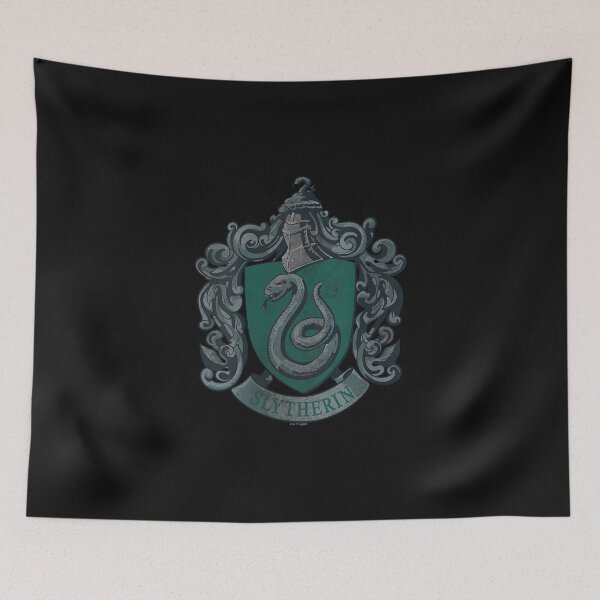 Item preview, Women's HP Distressed Slytherin Crest V-Neck designed and sold by darceytluleeqfu.