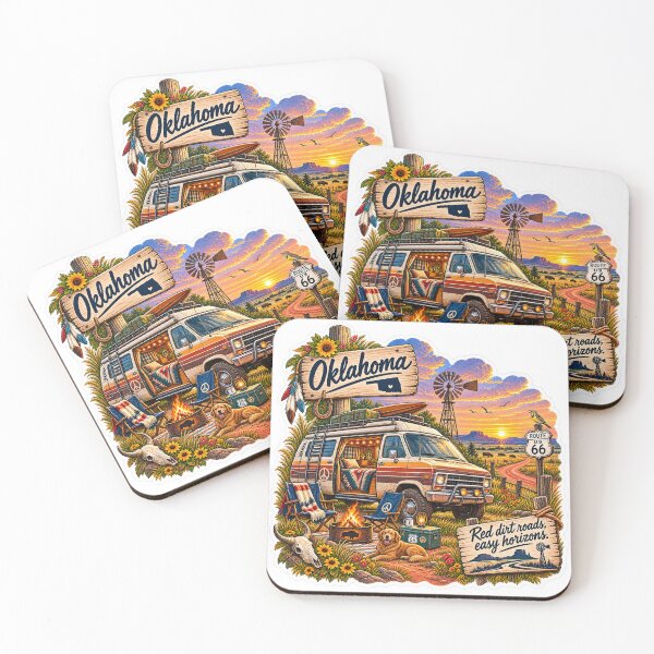 Item preview, Oklahoma Van Life designed and sold by Whimspired By Paxx.