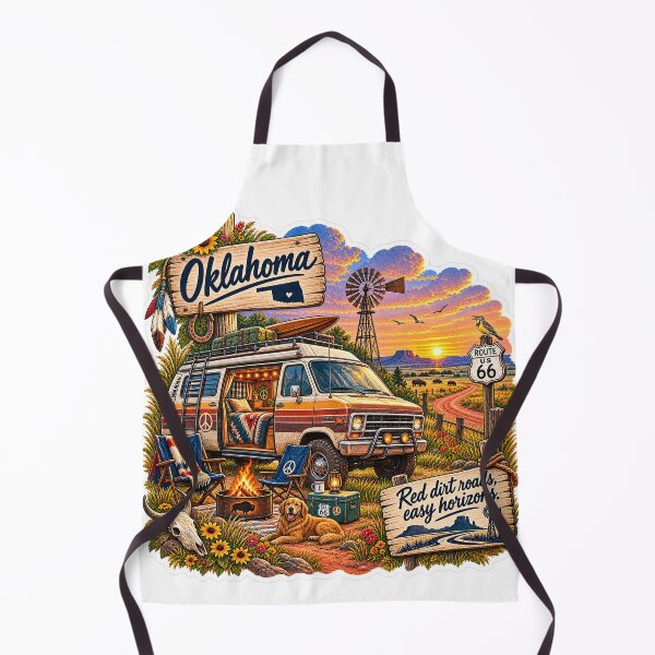 Item preview, Oklahoma Van Life designed and sold by Whimspired By Paxx.
