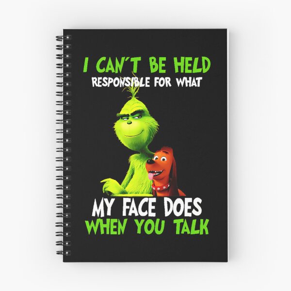 Item preview, Christmas I Cant Be Held Responsibles Grinch Face designed and sold by RakeshPatelArt.