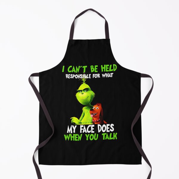 Item preview, Christmas I Cant Be Held Responsibles Grinch Face designed and sold by RakeshPatelArt.