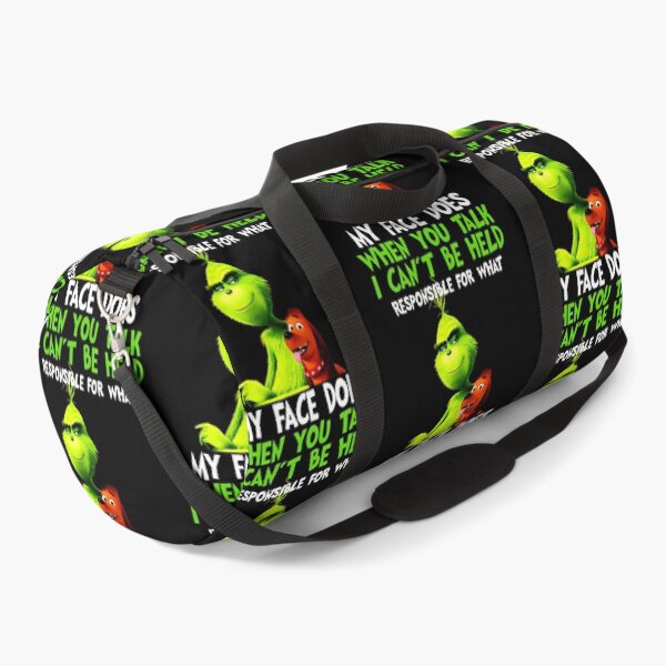 Item preview, Christmas I Cant Be Held Responsibles Grinch Face designed and sold by RakeshPatelArt.