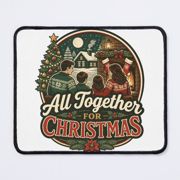 Item preview, All Together For Christmas Christmas Family Holiday Gift designed and sold by KristenosNehk.
