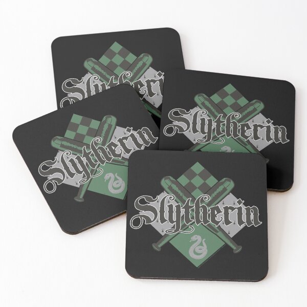 Item preview, HP Slytherin Quidditch Bats Cross Comfort Colors Crop Top designed and sold by darceytluleeqfu.