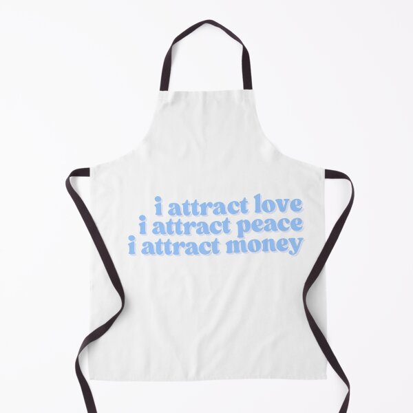 Item preview, i attract love, money, & peace | baby blue designed and sold by dollhouseclub.
