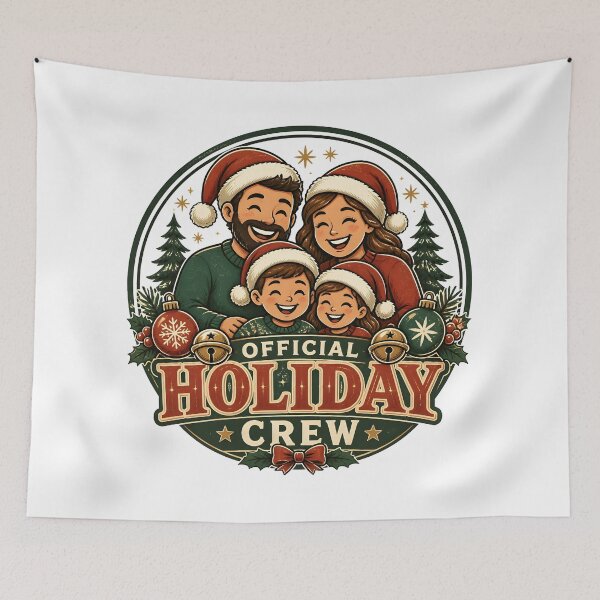 Item preview, Official Holiday Crew Christmas Family Holiday Gift designed and sold by KristenosNehk.