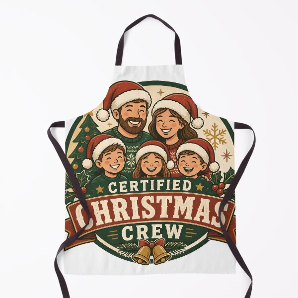 Item preview, Certified Christmas Crew Christmas Family Holiday Gift designed and sold by KristenosNehk.