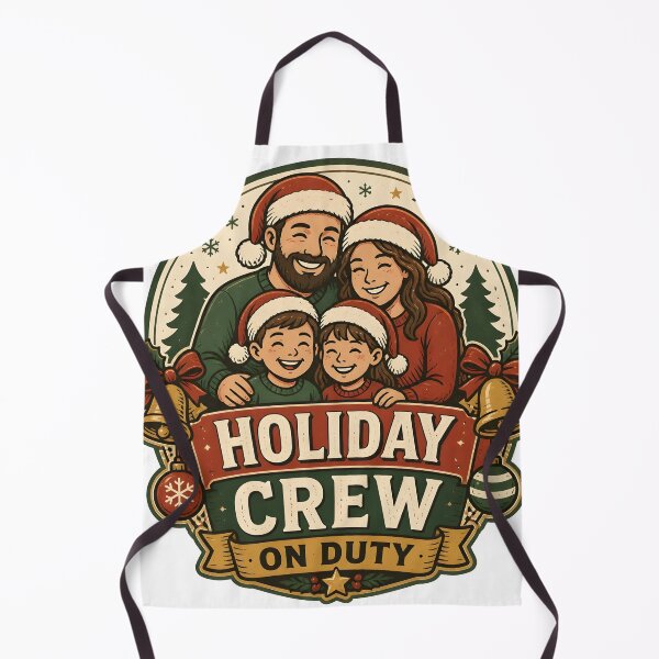 Item preview, Holiday Crew On Duty Christmas Family Holiday Gift designed and sold by KristenosNehk.