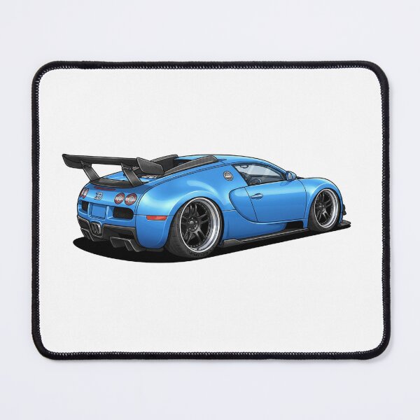 Item preview, Bugatti Veyron Cartoon designed and sold by ToonMyRide.