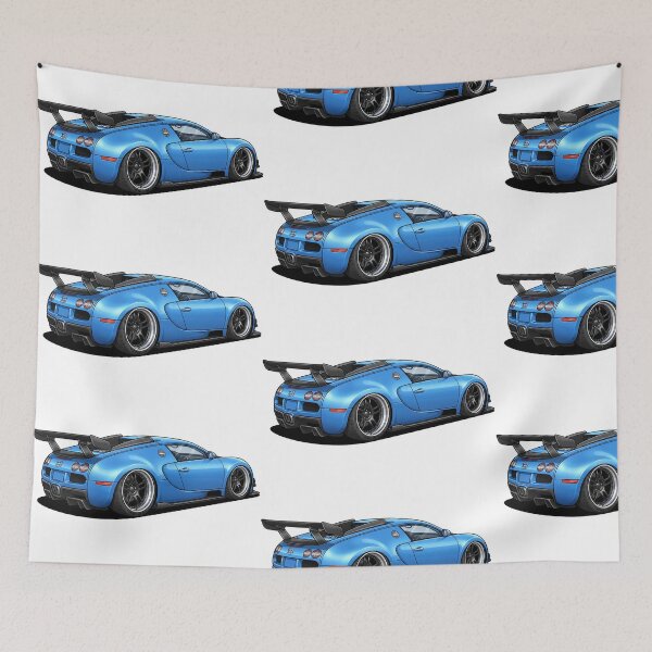 Item preview, Bugatti Veyron Cartoon designed and sold by ToonMyRide.