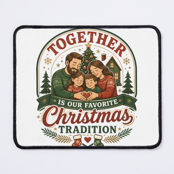 Item preview, Together Is Our Favorite Christmas Tradition Christmas Family Holiday Gift designed and sold by KristenosNehk.
