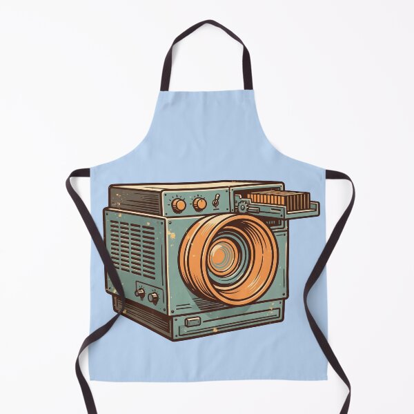 Item preview, Vintage Retro Washing Machine Illustration designed and sold by PreeCha Art & Co..