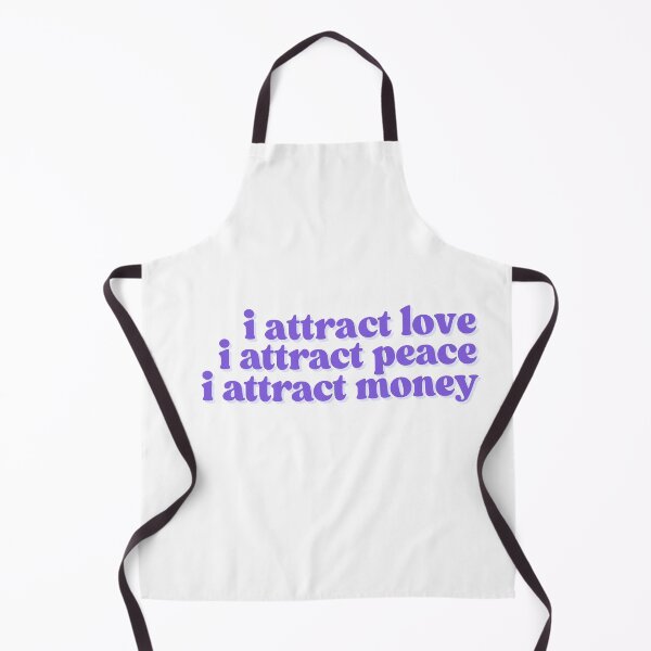 Item preview, i attract love, money, & peace | purple designed and sold by dollhouseclub.