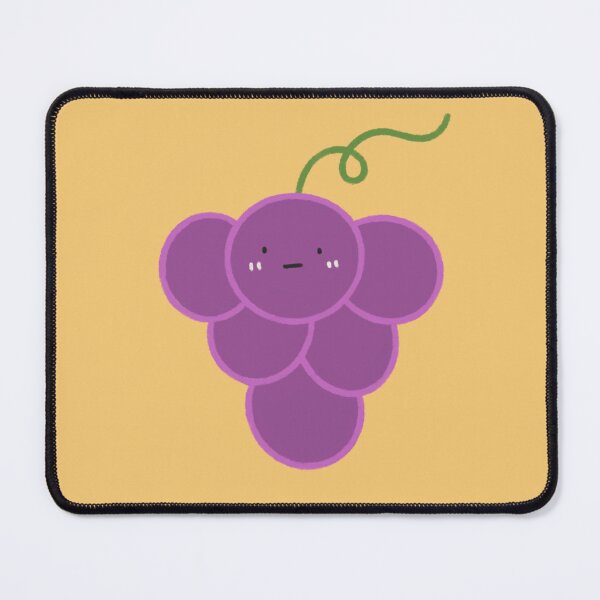 Item preview, Cute Grape Fruit Character with Happy Face designed and sold by bySunnieStudio.