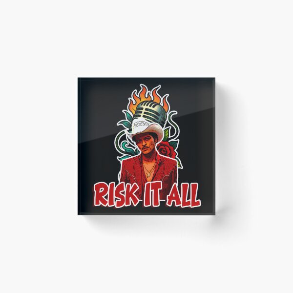 Item preview, Risk It All Inspired Country Music Design designed and sold by ChanceQuigle.
