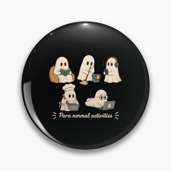 Item preview, Para normal Activities Ghost Pun Halloween designed and sold by felixpalette.