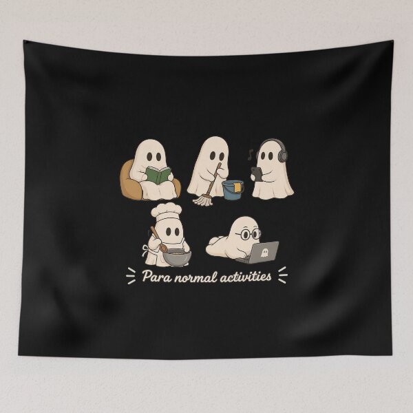 Item preview, Para normal Activities Ghost Pun Halloween designed and sold by felixpalette.