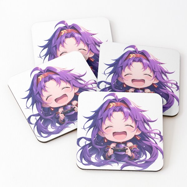Item preview, Yuuki Sword Art Online Joyful Purple Chibi Gamer designed and sold by Dashsopaner.