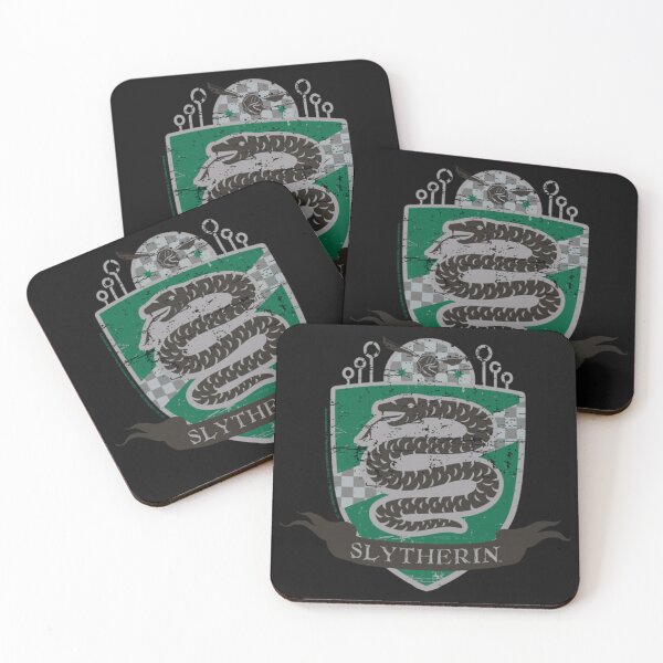 Item preview, HP Slytherin Quidditch Distressed Shield designed and sold by darceytluleeqfu.