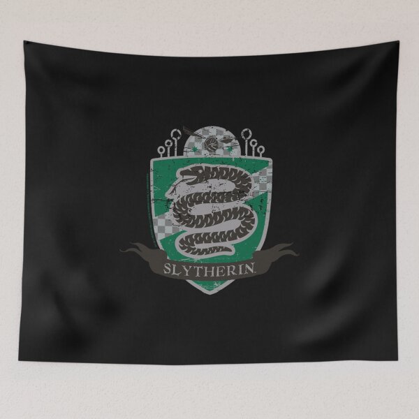 Item preview, HP Slytherin Quidditch Distressed Shield designed and sold by darceytluleeqfu.
