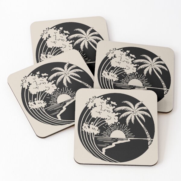 Item preview, Tropical Psalms 107:29 Bible Verse (black) designed and sold by Doodloom.