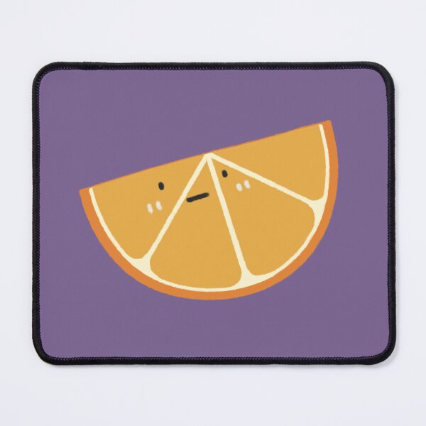 Item preview, Cute Orange Slice Character with Happy Face designed and sold by bySunnieStudio.