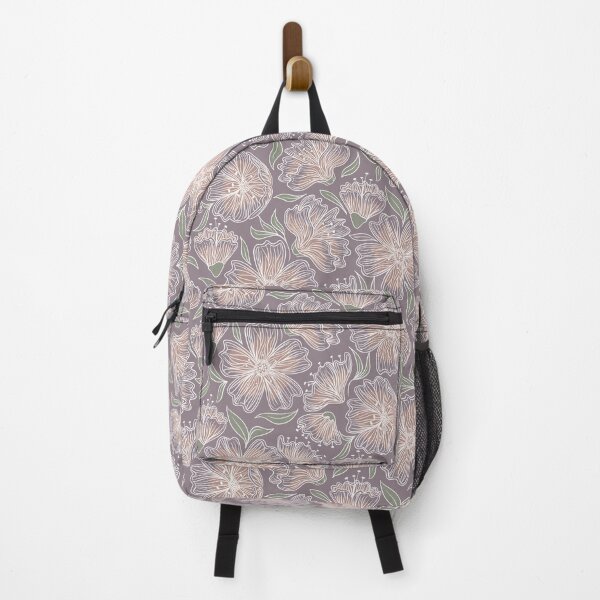 Item preview, Sketched Flowers (pink purple) designed and sold by Doodloom.