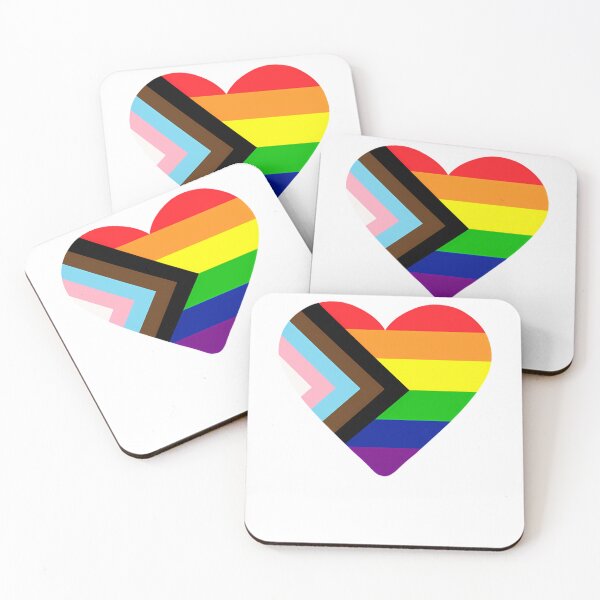 Item preview, Modern Pride Flag Heart Symbol designed and sold by OMEGA10.