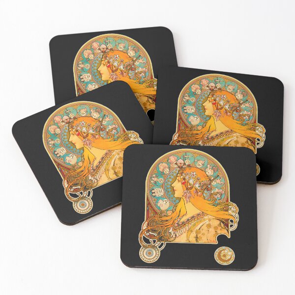 Item preview, Nouveau Zodiac Astrological Woman designed and sold by OMEGA10.